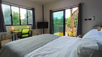Wifi gratis y ropa de cama