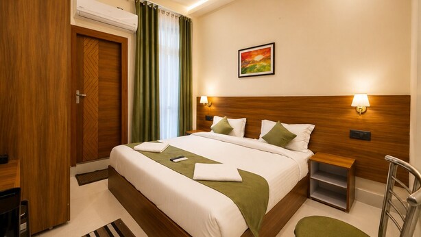 Deluxe Room, Balcony, Mountain View - Sanskriti The Boutique (Rishikesh)