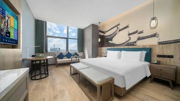 Basic Double Room, City View | Blackout curtains, free WiFi