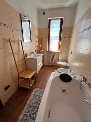 Shower, jetted bath, hair dryer, bidet - Vrbo Property (Colazza)