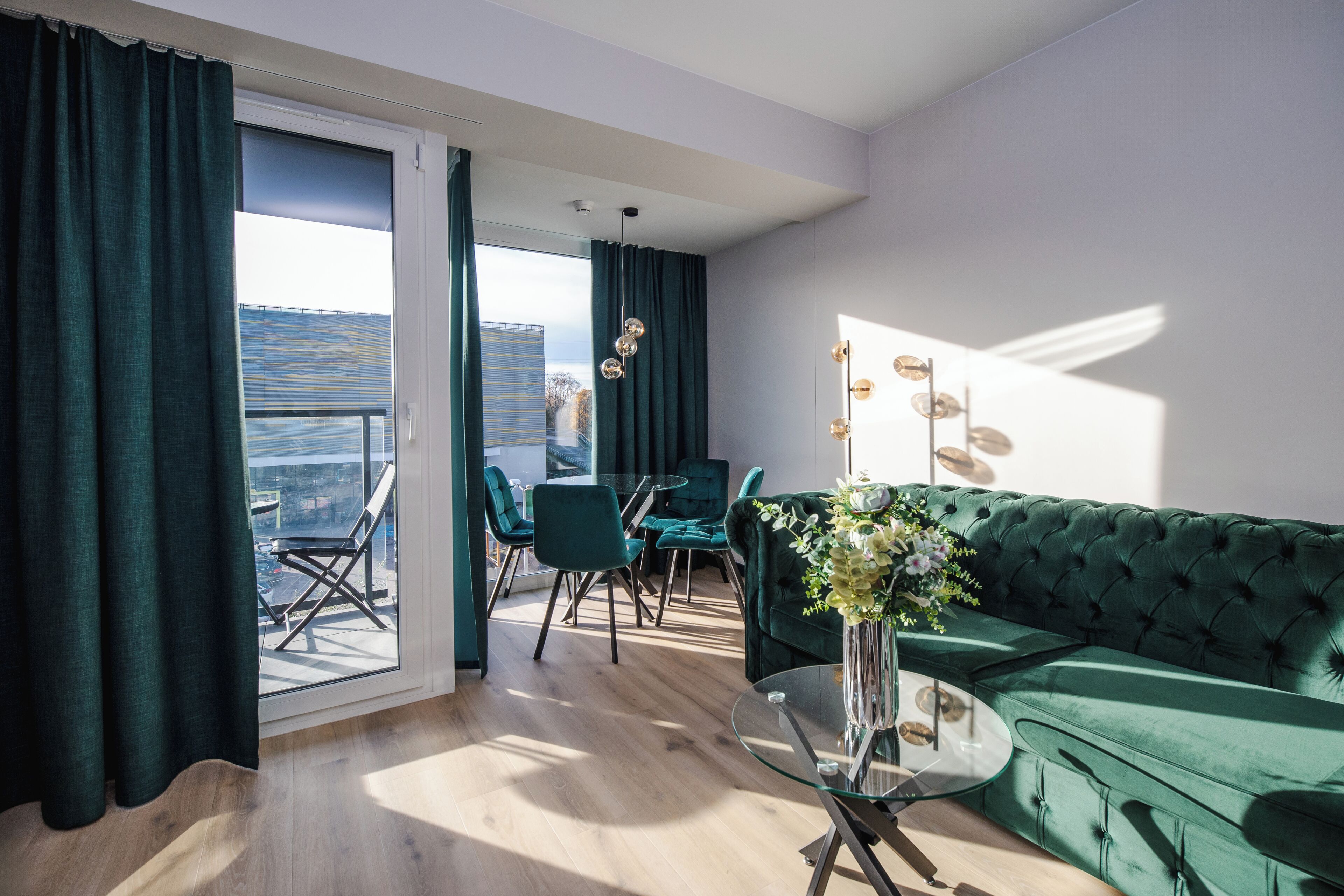 Standard Apartment, Balcony | Living area