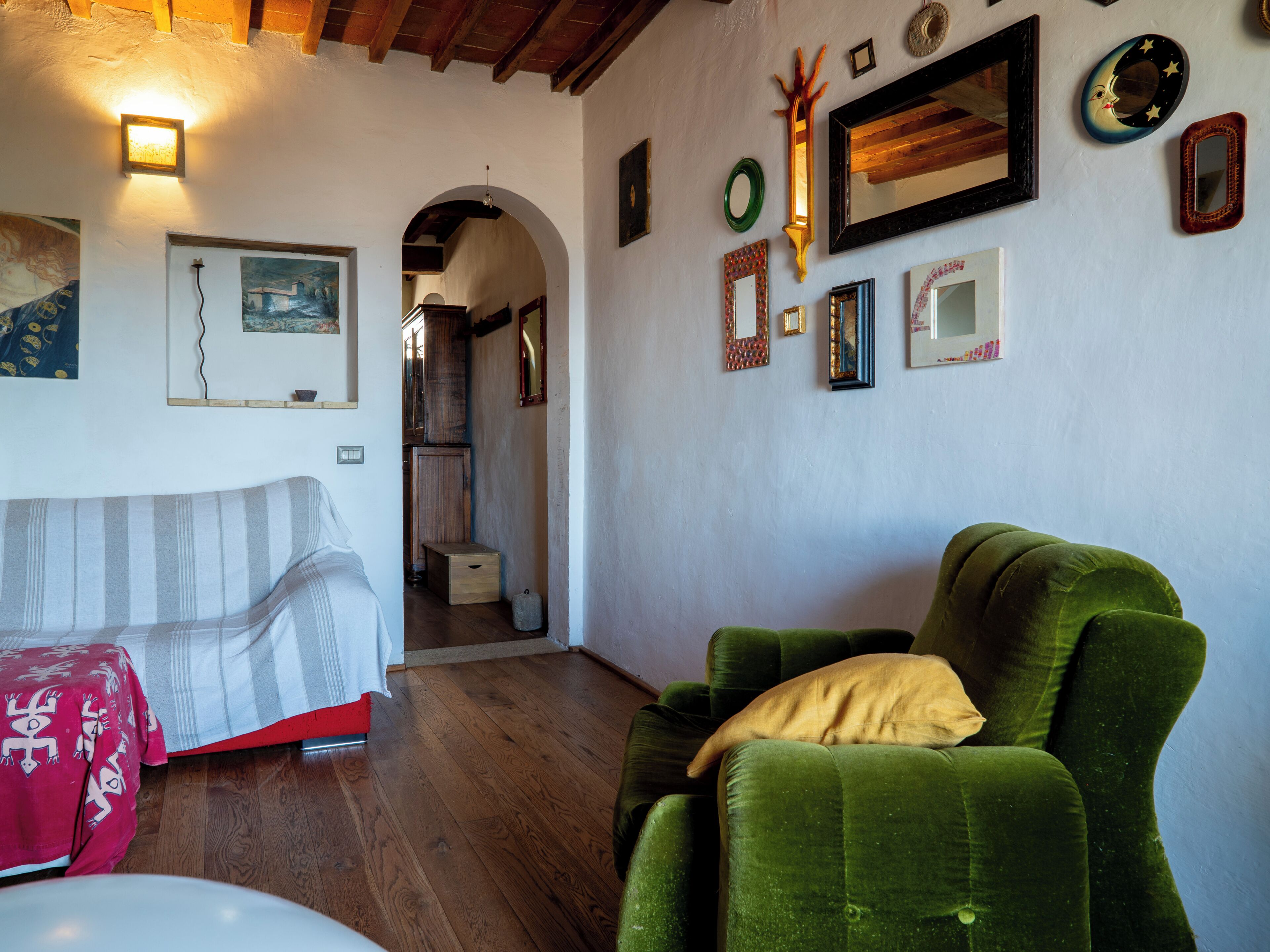 Casa, balcón, vistas a la ciudad | Interior