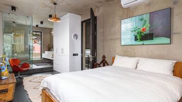 Căn hộ Deluxe, quang cảnh núi | Bàn ủi/dụng cụ ủi quần áo, truy cập Internet không dây miễn phí