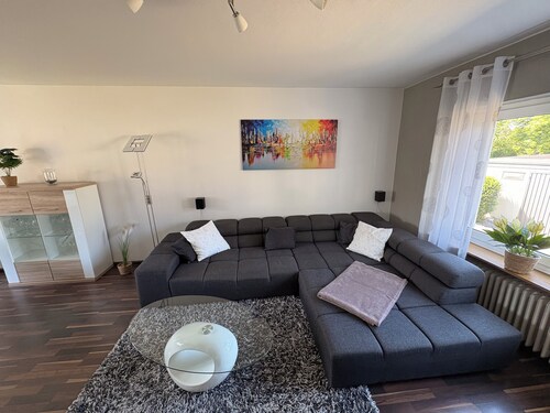 Elegant vacation rental, accommodating up to 5 guests, with a fireplace