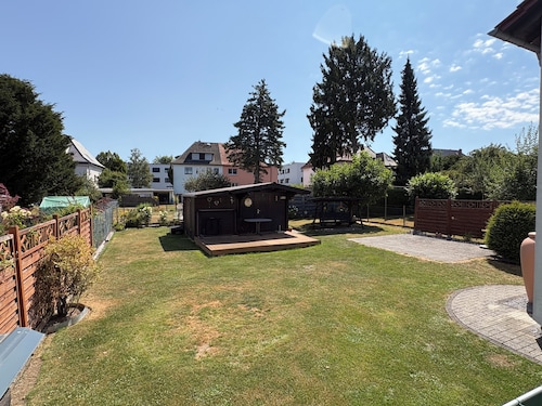 Elegant vacation rental, accommodating up to 5 guests, with a fireplace