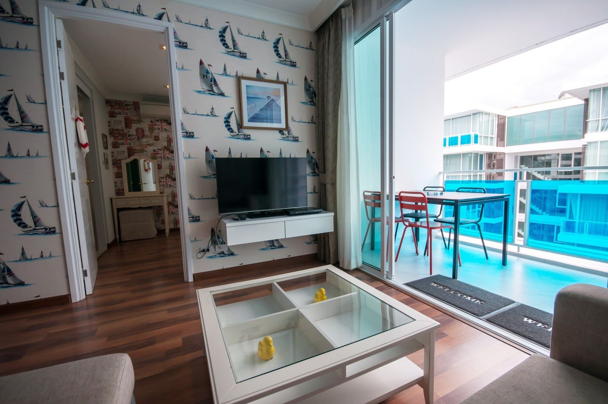 D603 Bright Cozy 2-bedroom Apartment With Playground Near Beach - Hua Hin