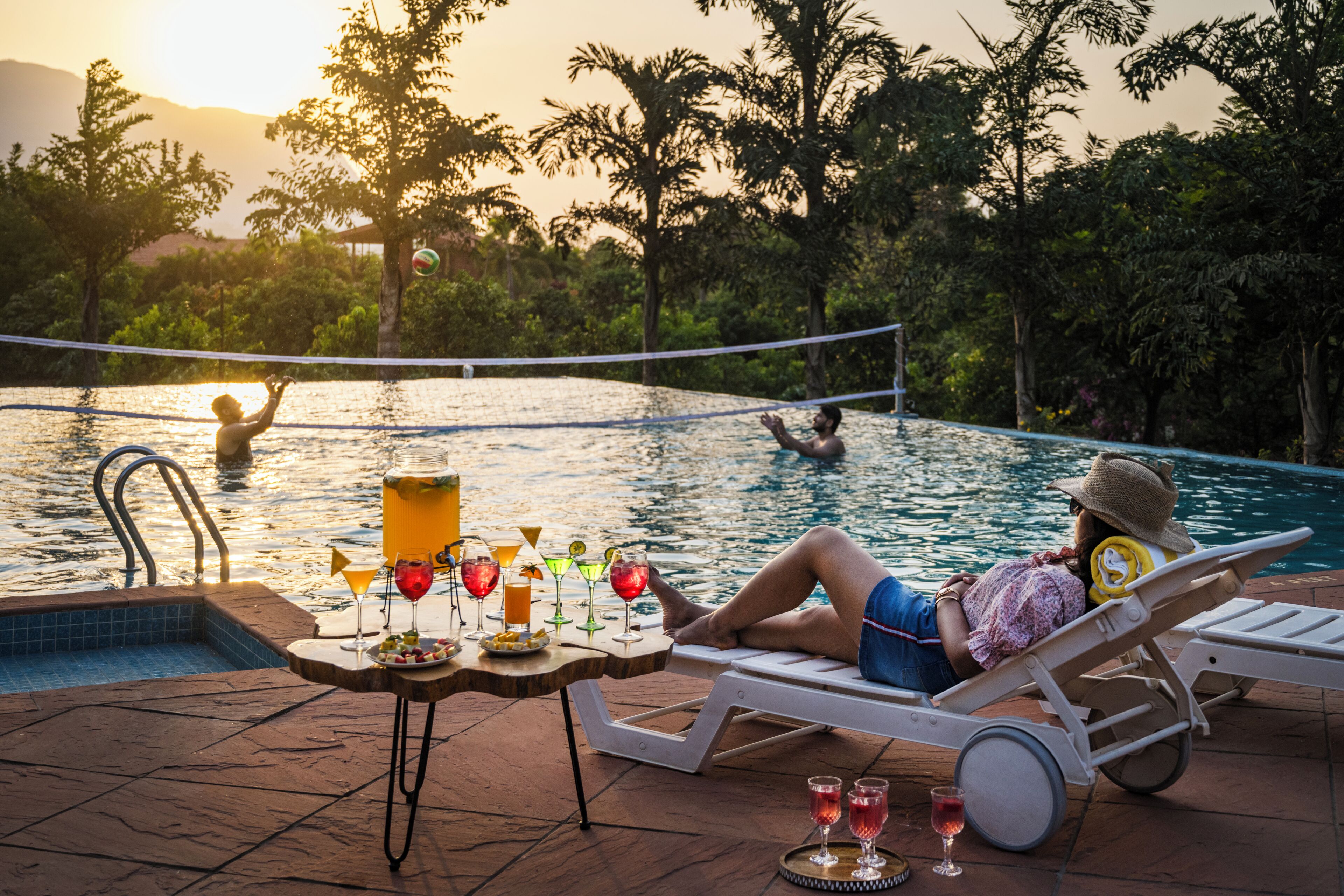 Outdoor pool