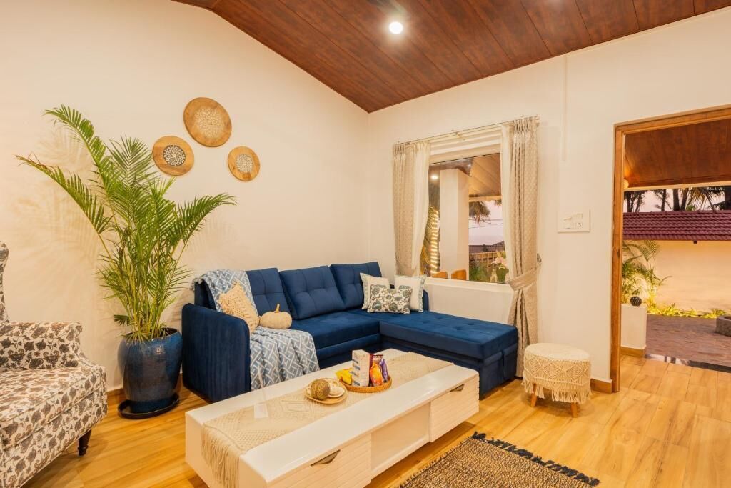 Villa Deluxe, vista al mar | Área de sala de estar