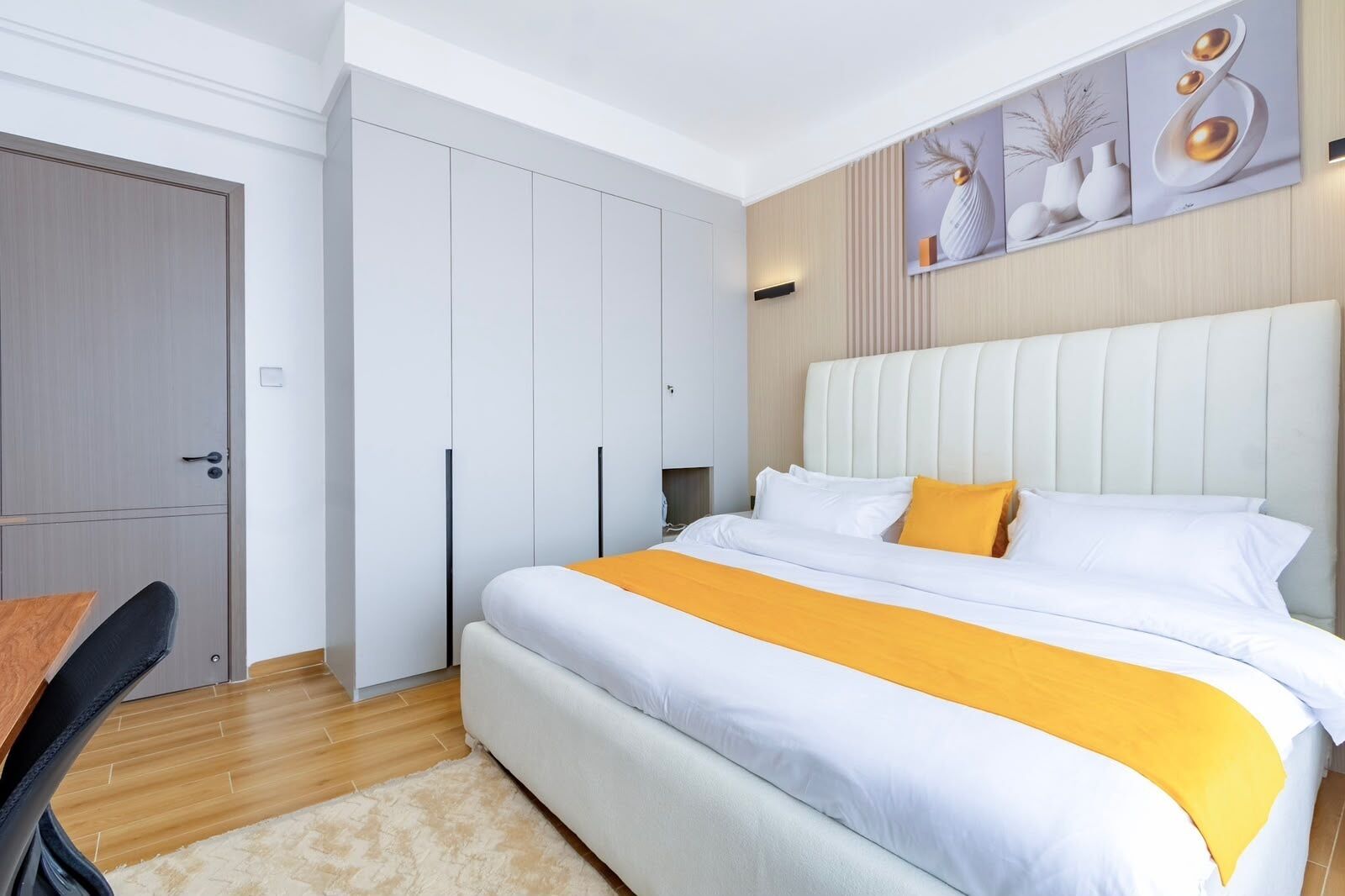 Appartement Duplex Luxe, vue ville | Literie de qualité supérieure, matelas mémoire de forme