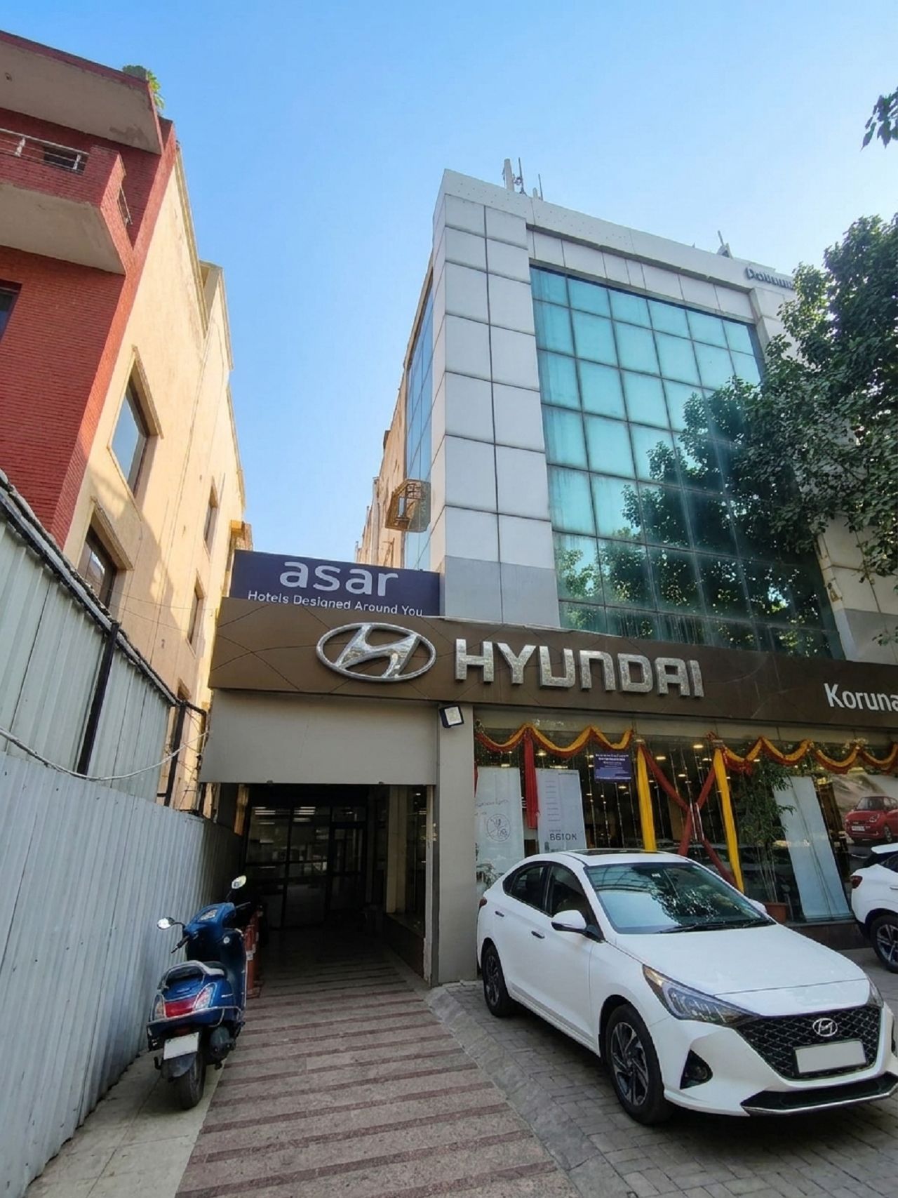 Front of property