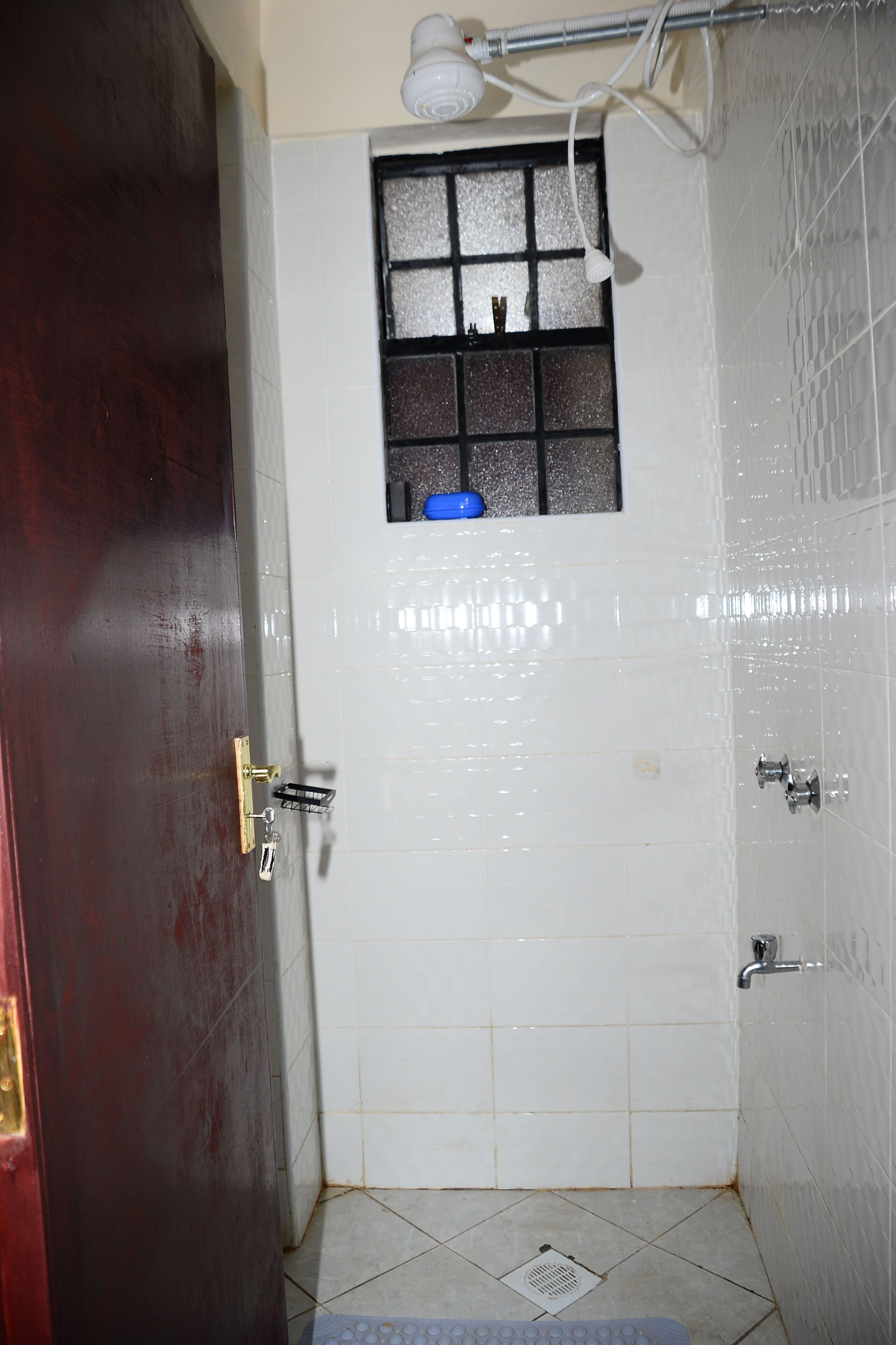 Towels, soap, toilet paper