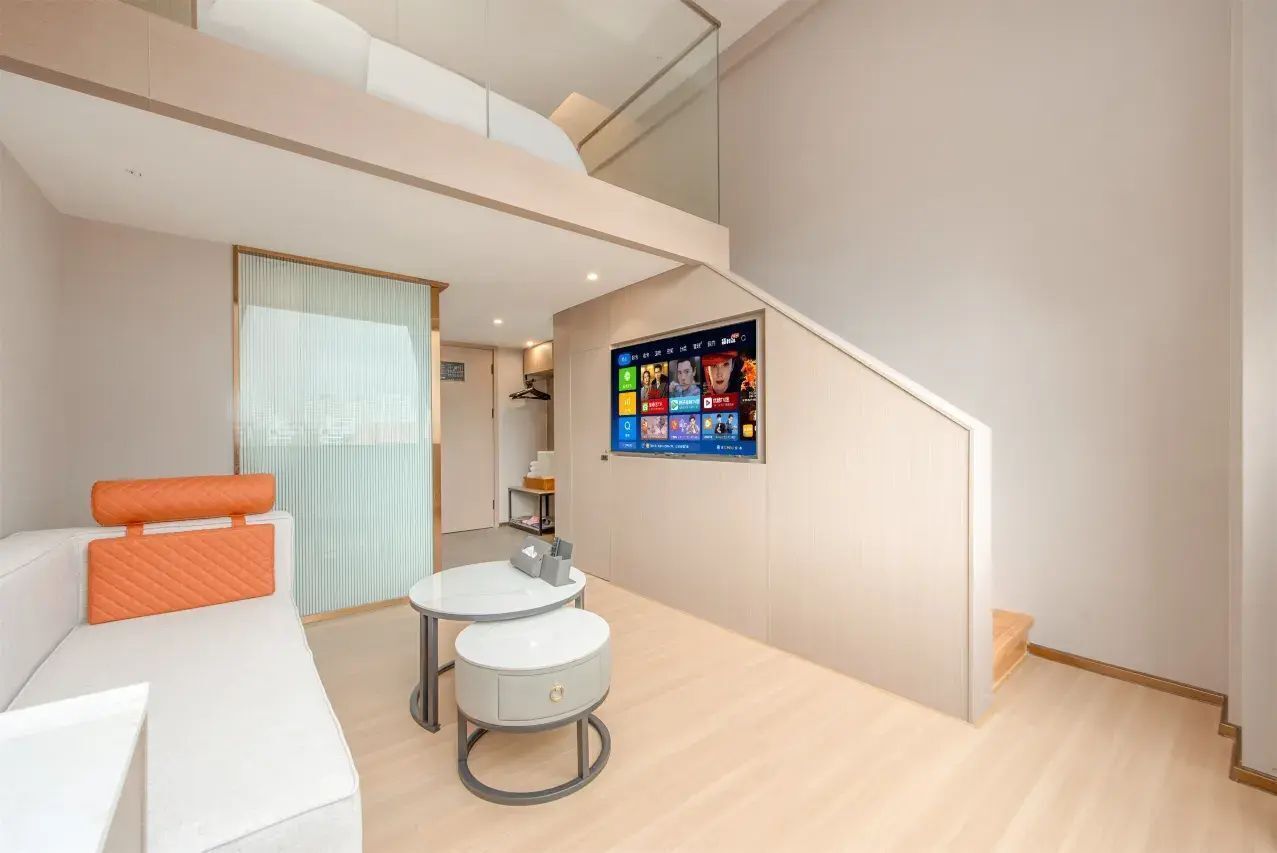 Appartement Duplex Deluxe, non-fumeurs, pas de fenêtre | Literie de qualité supérieure, Wi-Fi gratuit, draps fournis