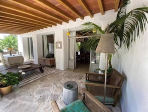 Terrace/patio - The Stable Cottage at Cortijo El Aguilón (Cádiz)