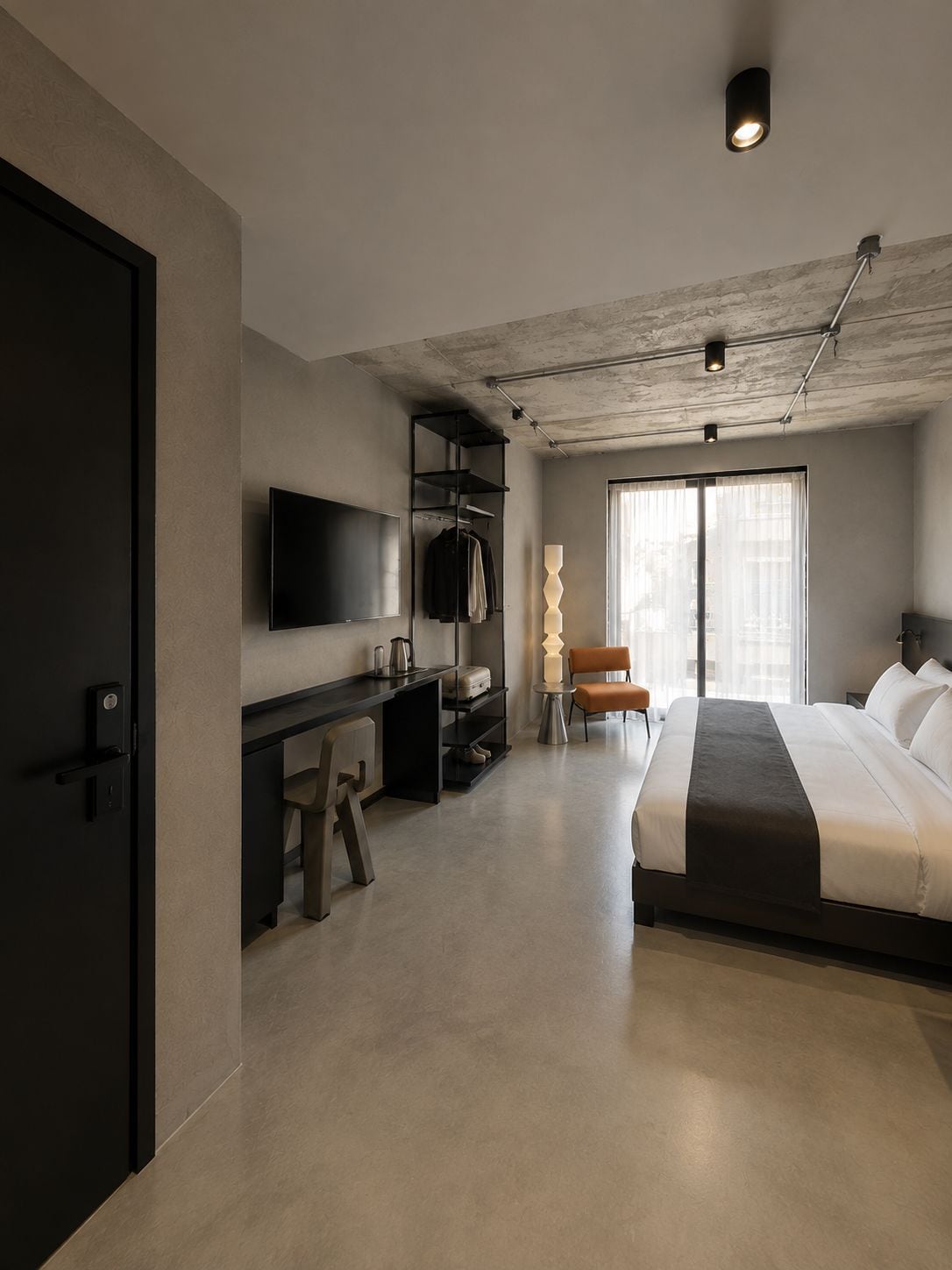 Blackout drapes, WiFi (free)