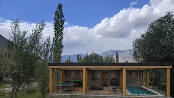 Double or Twin Room, Mountain View | Outdoor dining