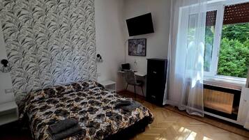 Deluxe Double Room, Private Bathroom, Park View | Iron/ironing board (on request), WiFi (free)