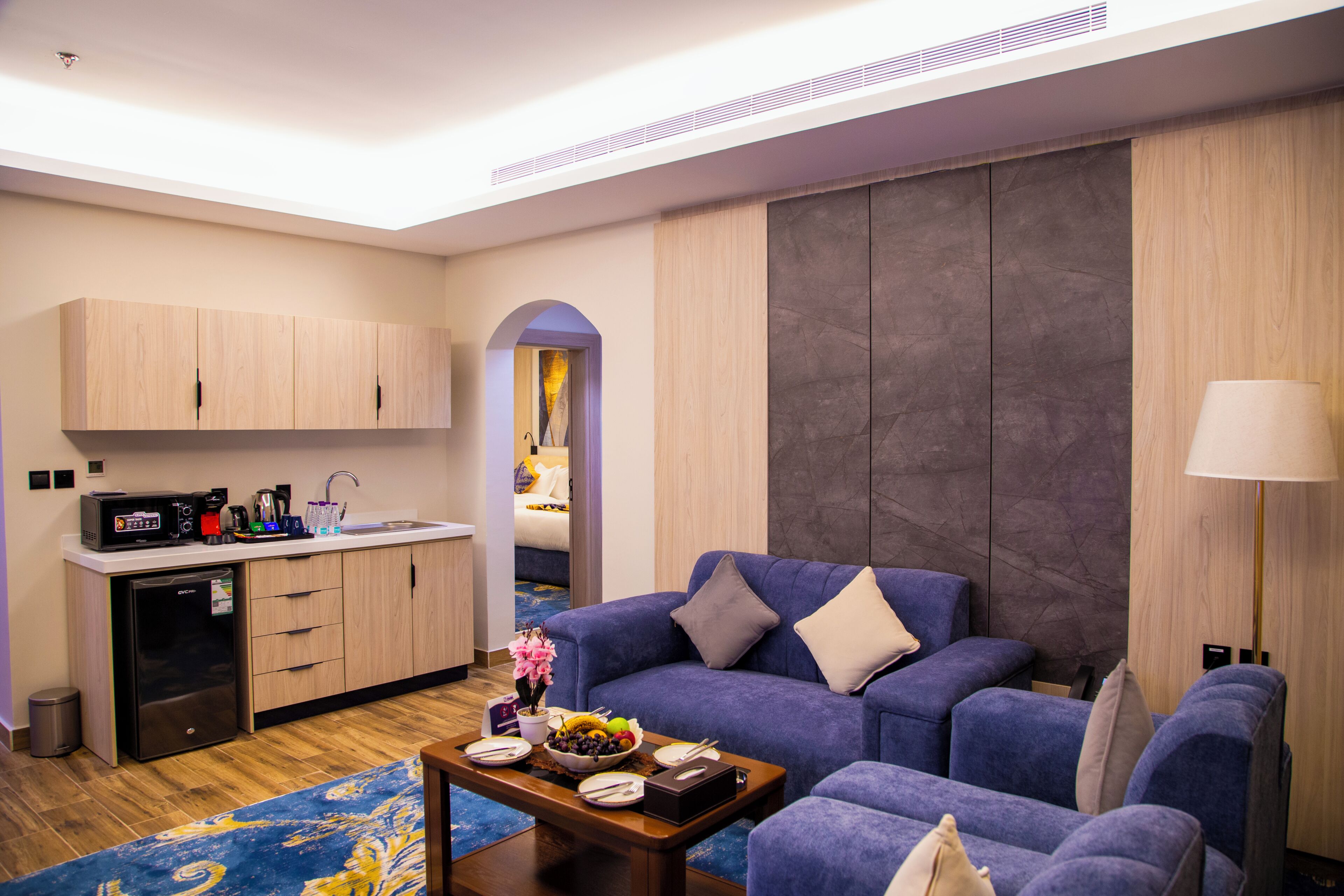 Suite Deluxe, vista a la playa | Cocina privada
