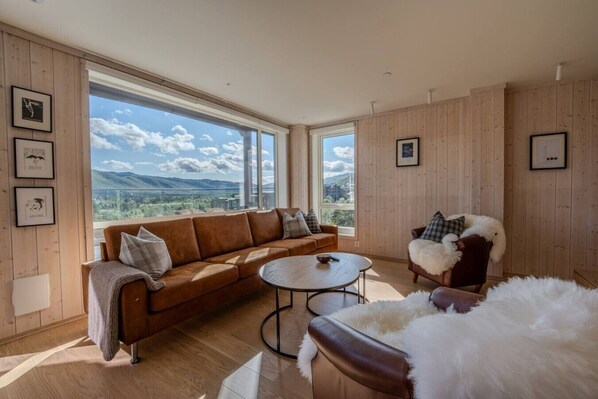 Living area - Spacious Apartment in city centre (Hol)
