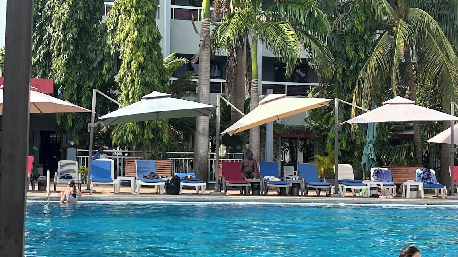 Seasonal outdoor pool