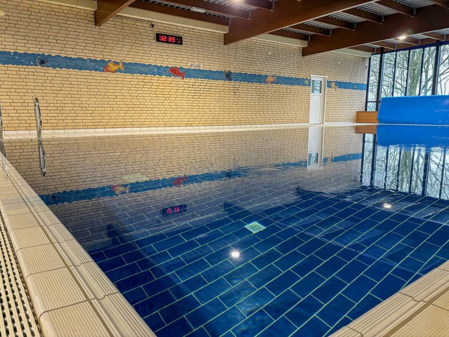 Indoor pool, a heated pool