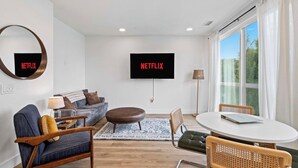 Living area - West Bay Views | Dog Friendly + Near Downtown TC (Traverse City)