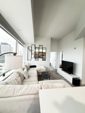Unclassified image, 5 of 40, button - Modern 2-bed, 2-bath in the heart of downtown (Edmonton)