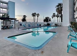 Pool - Delightful 1-bedroom condo with AC in Corpus Christi (Corpus Christi)