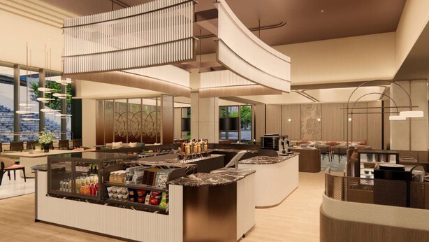Breakfast area