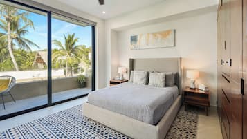 Comfort-lejlighed - balkon - udsigt til have