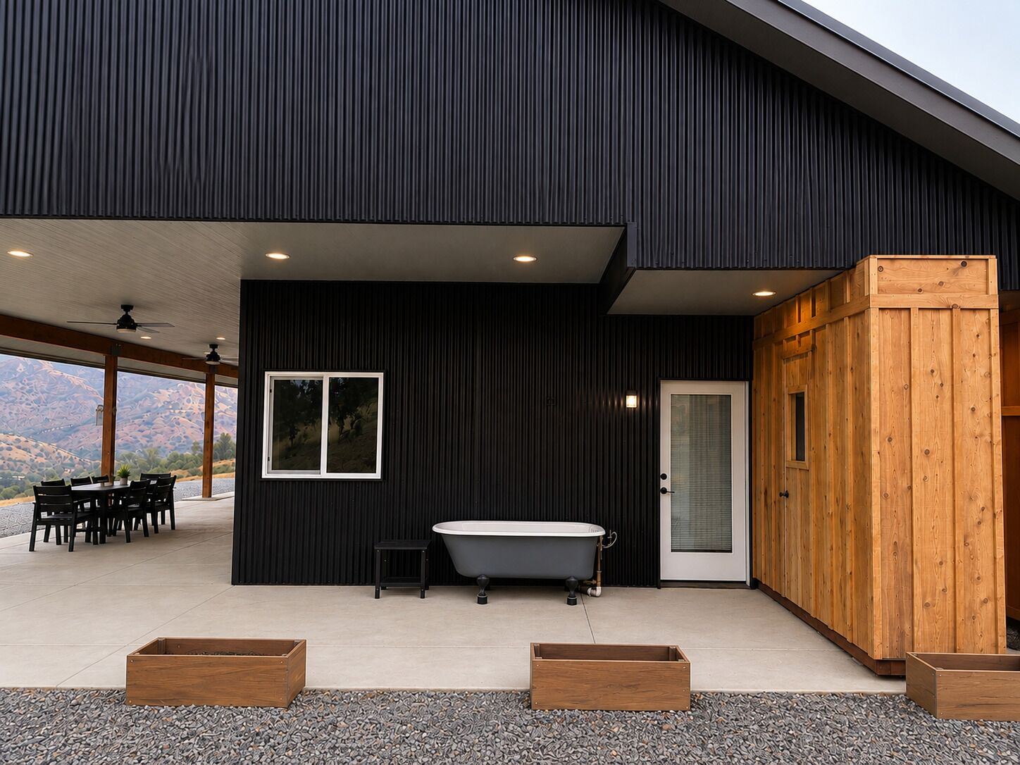 Outdoor dining