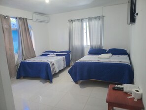 Kamar Double atau Twin, pemandangan pantai | Wi-Fi gratis