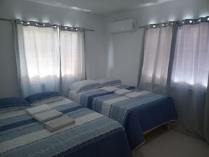 Kamar Double atau Twin, pemandangan pantai | Wi-Fi gratis