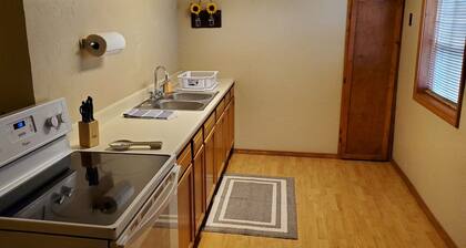 Welcome to Houston Creek House, a cozy two-bedroom getaway near Freedom, OK