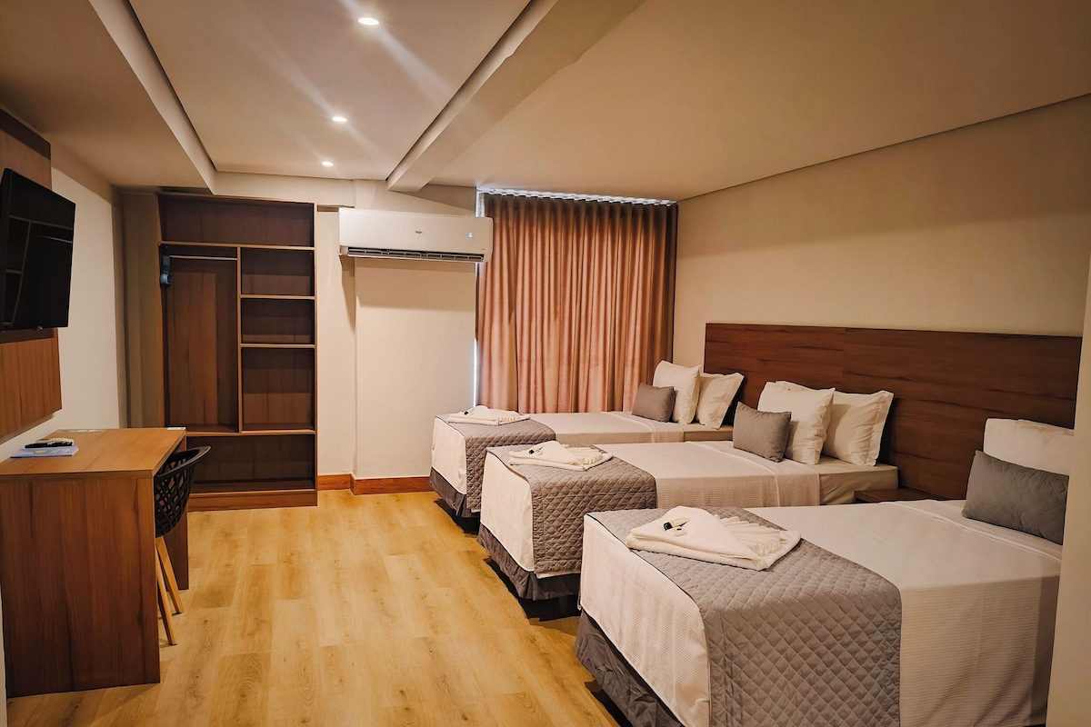 Chambre Triple Deluxe, vue baie