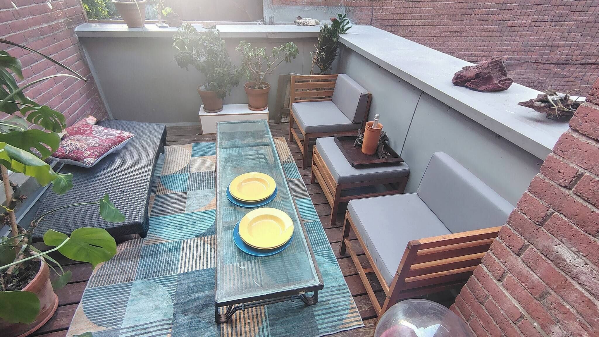 Apartemen, 2 kamar tidur, balkon | Balkon