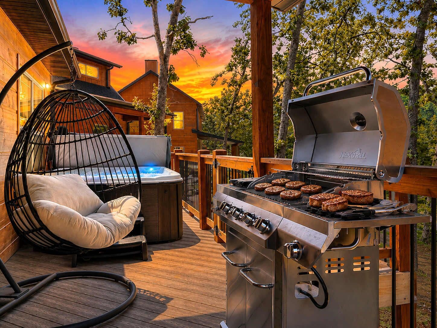 Outdoor spabad