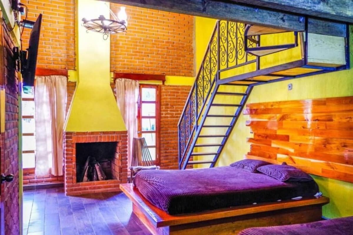 Habitación familiar, vista al jardín | Wifi gratis 