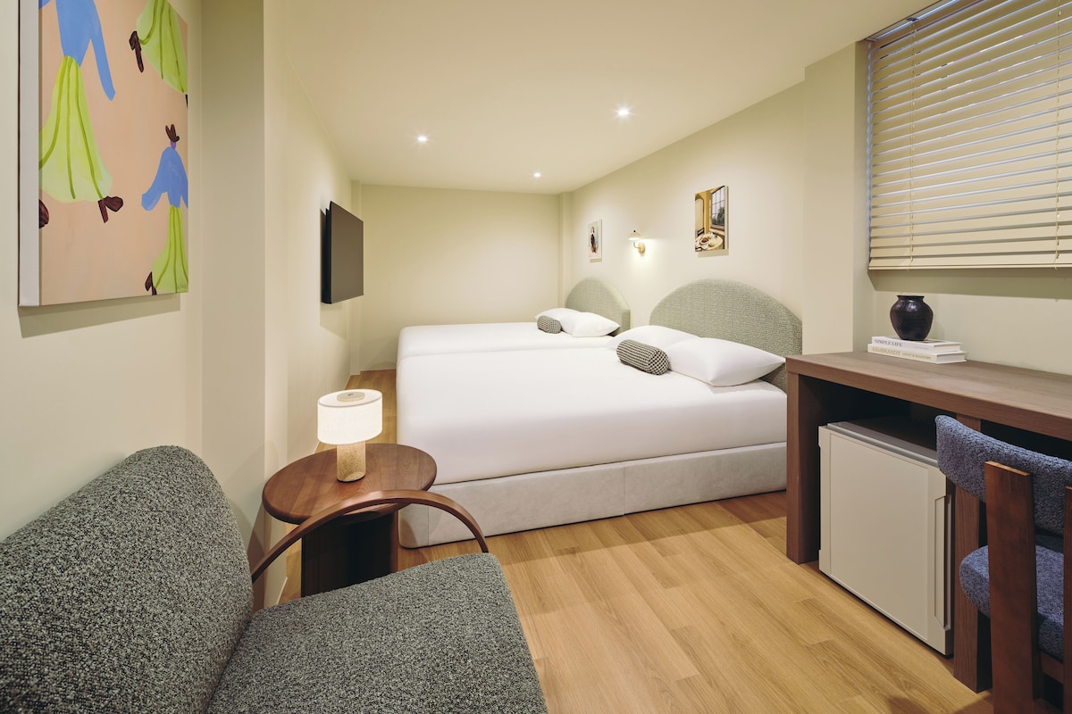 FamilieTwin kamer | Gratis wifi, beddengoed