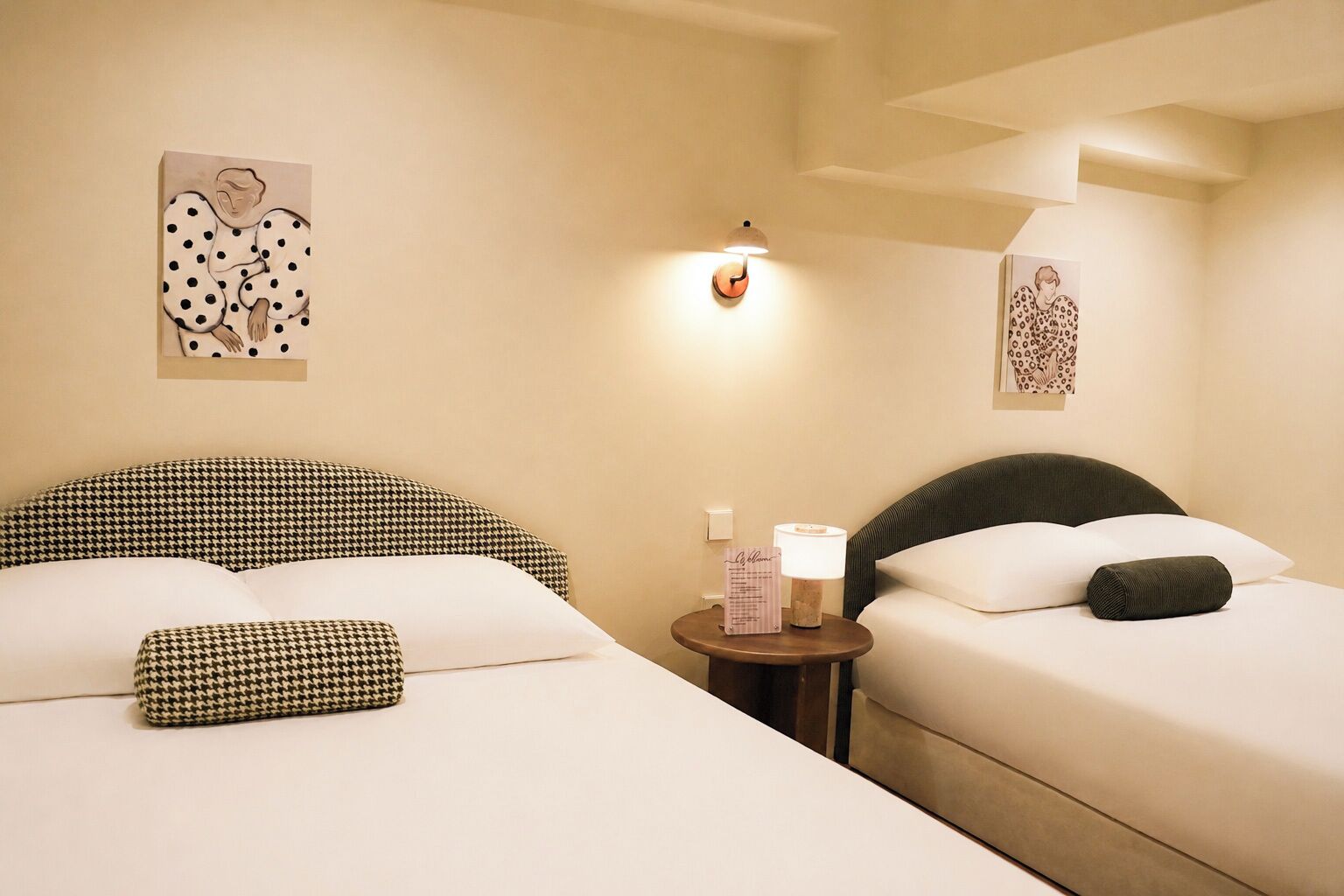 Family Twin Room, No Windows | WiFi (free), bed sheets