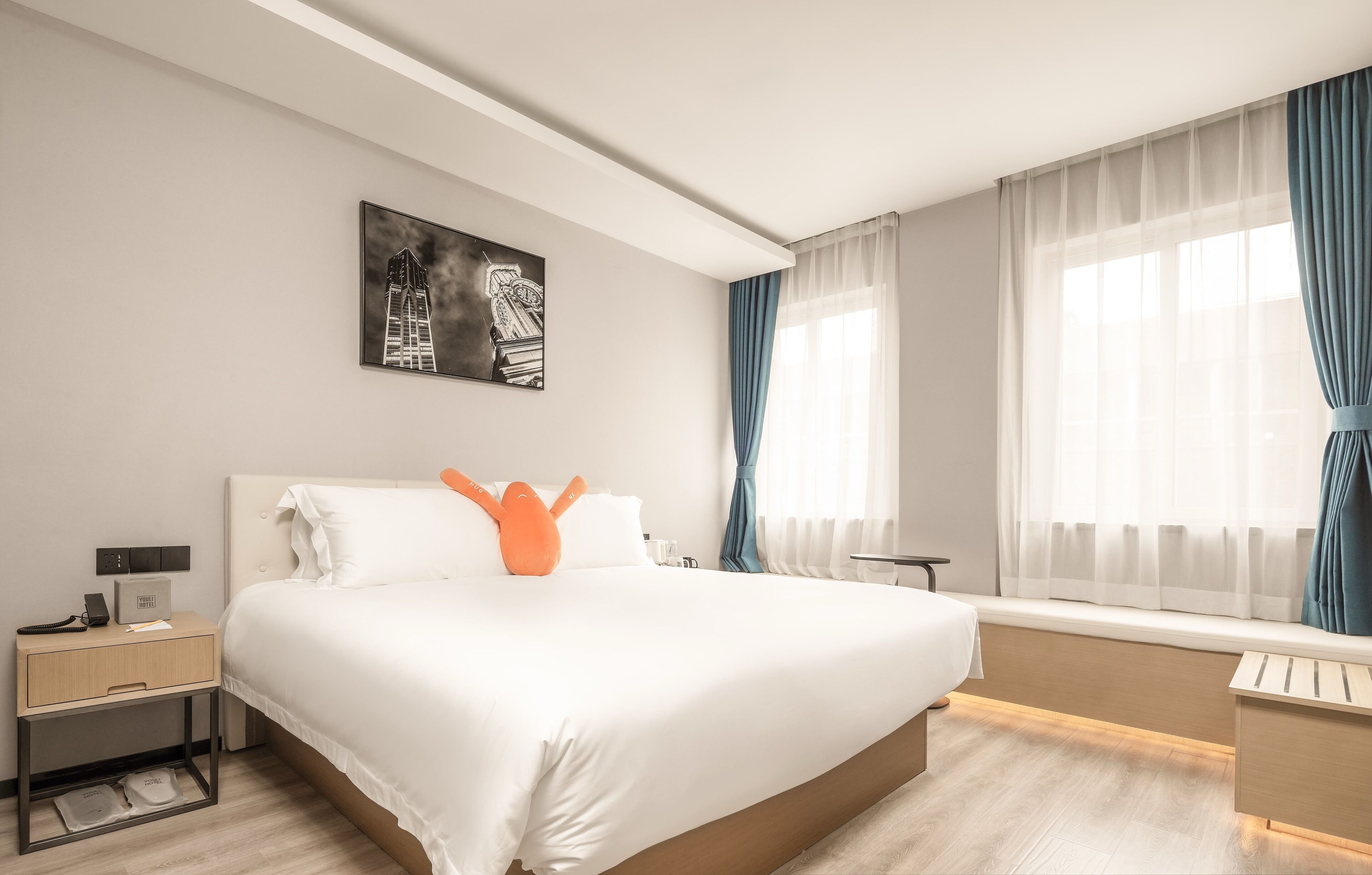 Habitación estándar doble, vistas a la ciudad
