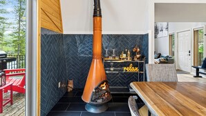 Unclassified image, 5 of 48, button - A-Frame + Hot Tub + Arcade + BBQ | Forest Views + Ski Access | Pitch & Pine (Breckenridge)