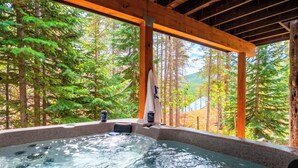 Unclassified image, 2 of 48, button - A-Frame + Hot Tub + Arcade + BBQ | Forest Views + Ski Access | Pitch & Pine (Breckenridge)
