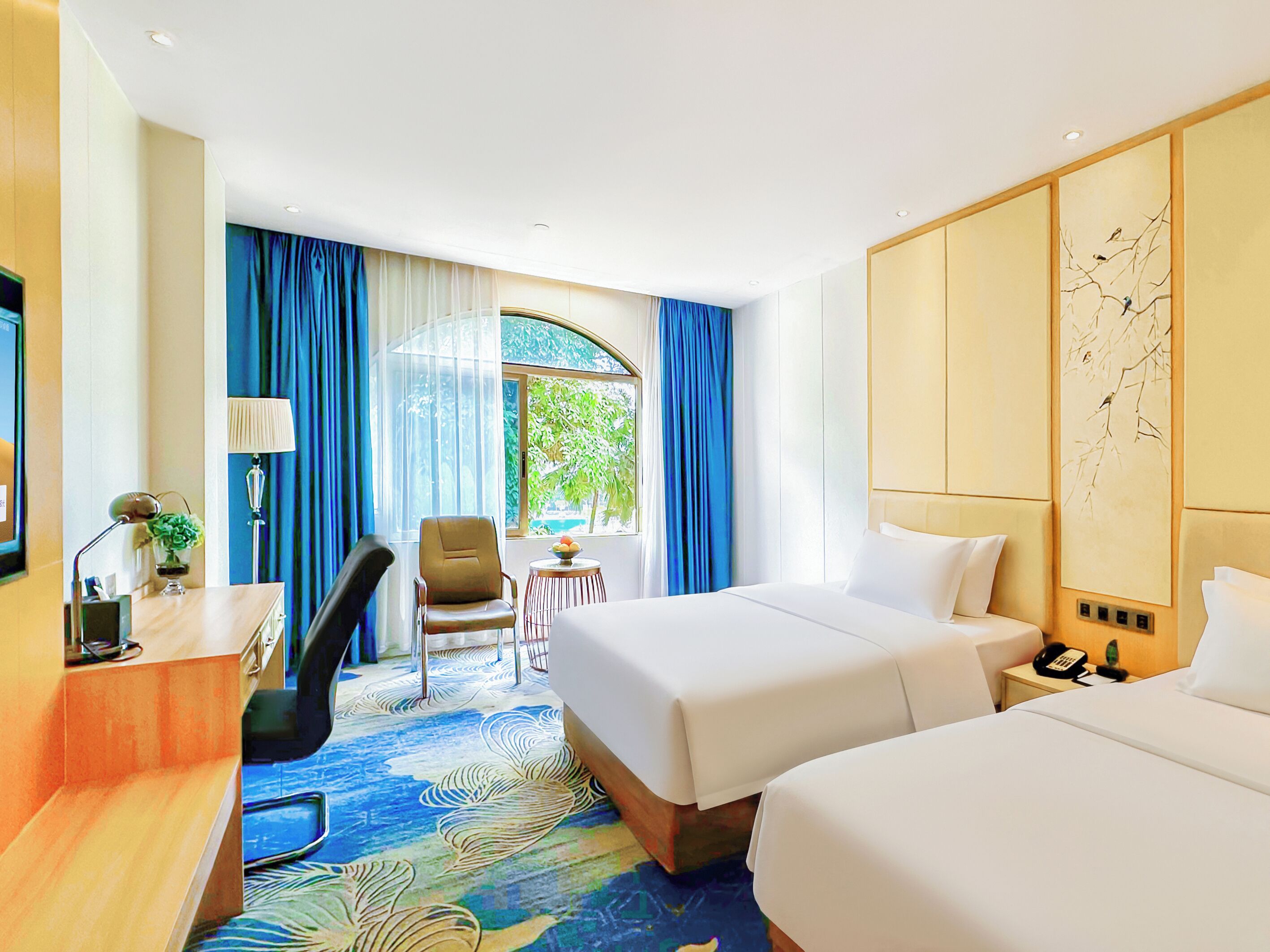 Classic Twin Room, Garden View