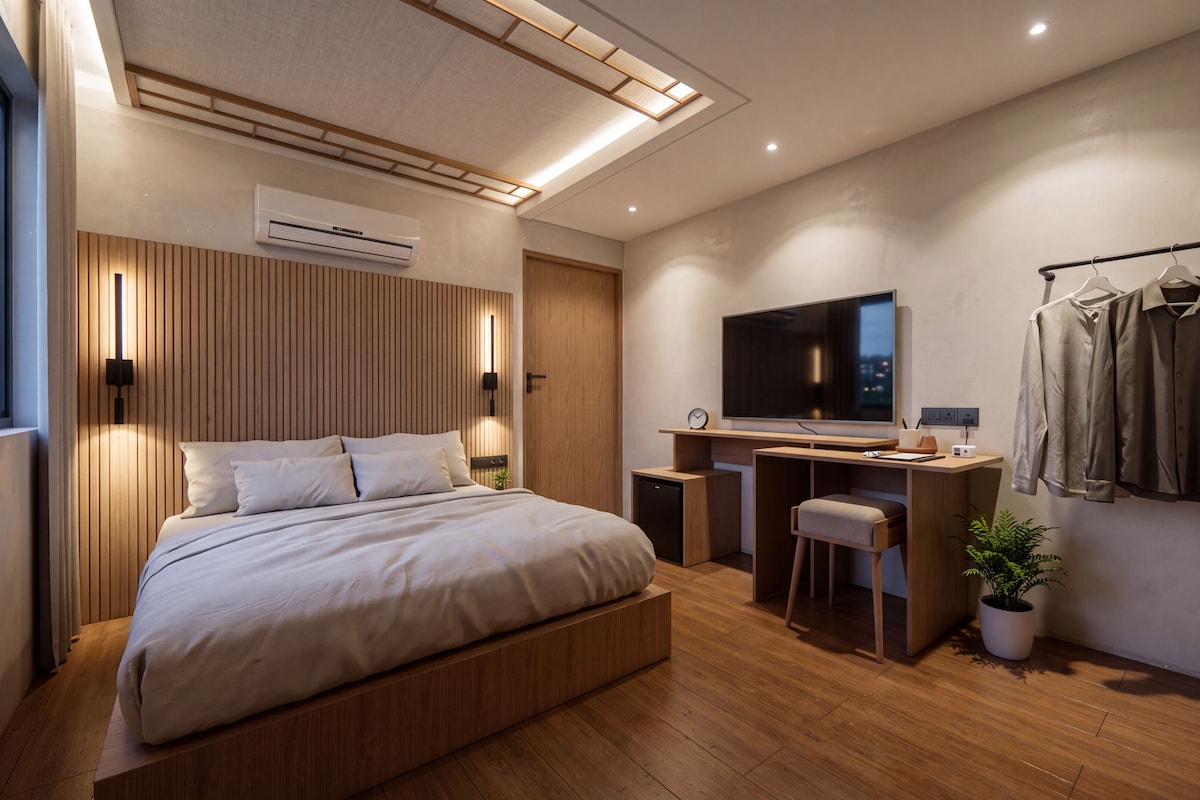 Deluxe Double Room, City View | WiFi (free)