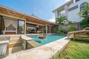 Pool - Serene 2BR Retreat w Pool & Lounge, Canggu's Heart (Kuta Utara)