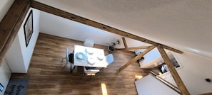 Dining - Öschweg holiday apartment in the Allgäu with mountain view, balcony and Wi-Fi (Leutkirch im Allgäu)