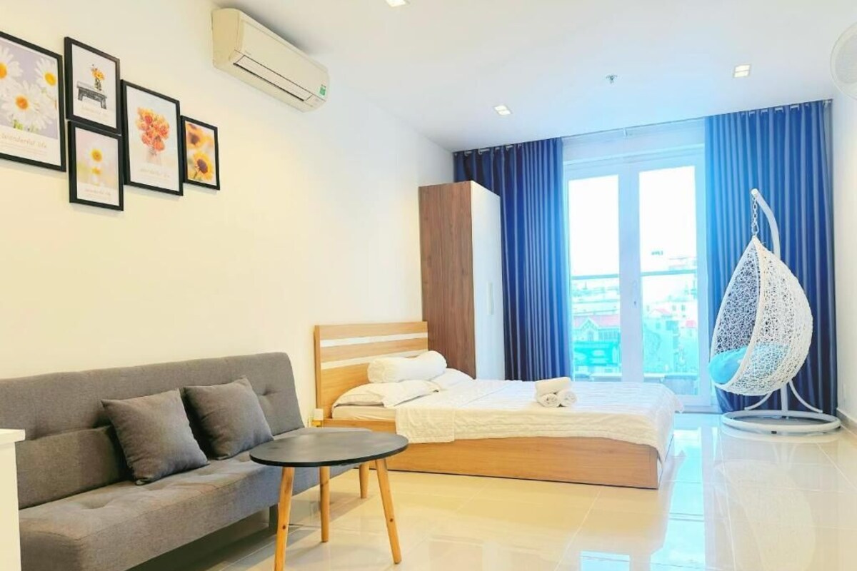 Apartment, Balcony, City View