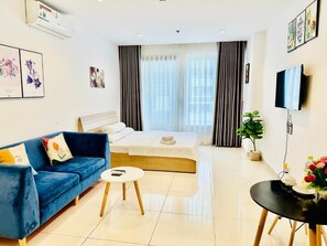 Apartment, Balcony | Living area - Teddy Apartment (Son Hoa)