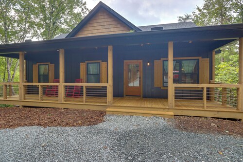 Coosawattee River Resort Cabin, Mountain Views