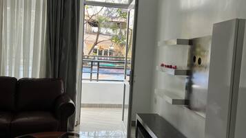 Deluxe Double Room, Balcony, City View